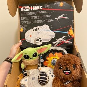 Brand New BarkBox Star Wars Toy Set